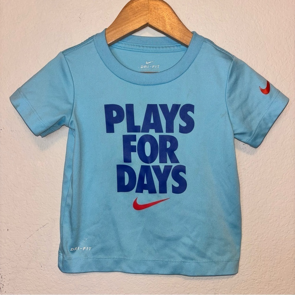 Nike Light Blue Dri-Fit Tee, size 2T